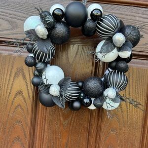 Halloween Skull Wreath